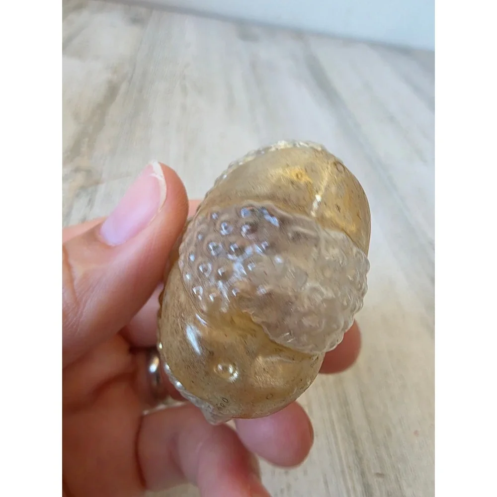 Antique AS IS Daisy mercury glass ornament Xmas tree